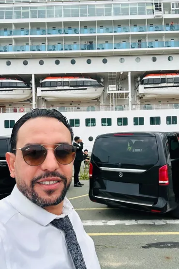 vtc port bordeaux pour transport passagers bateau croisiere